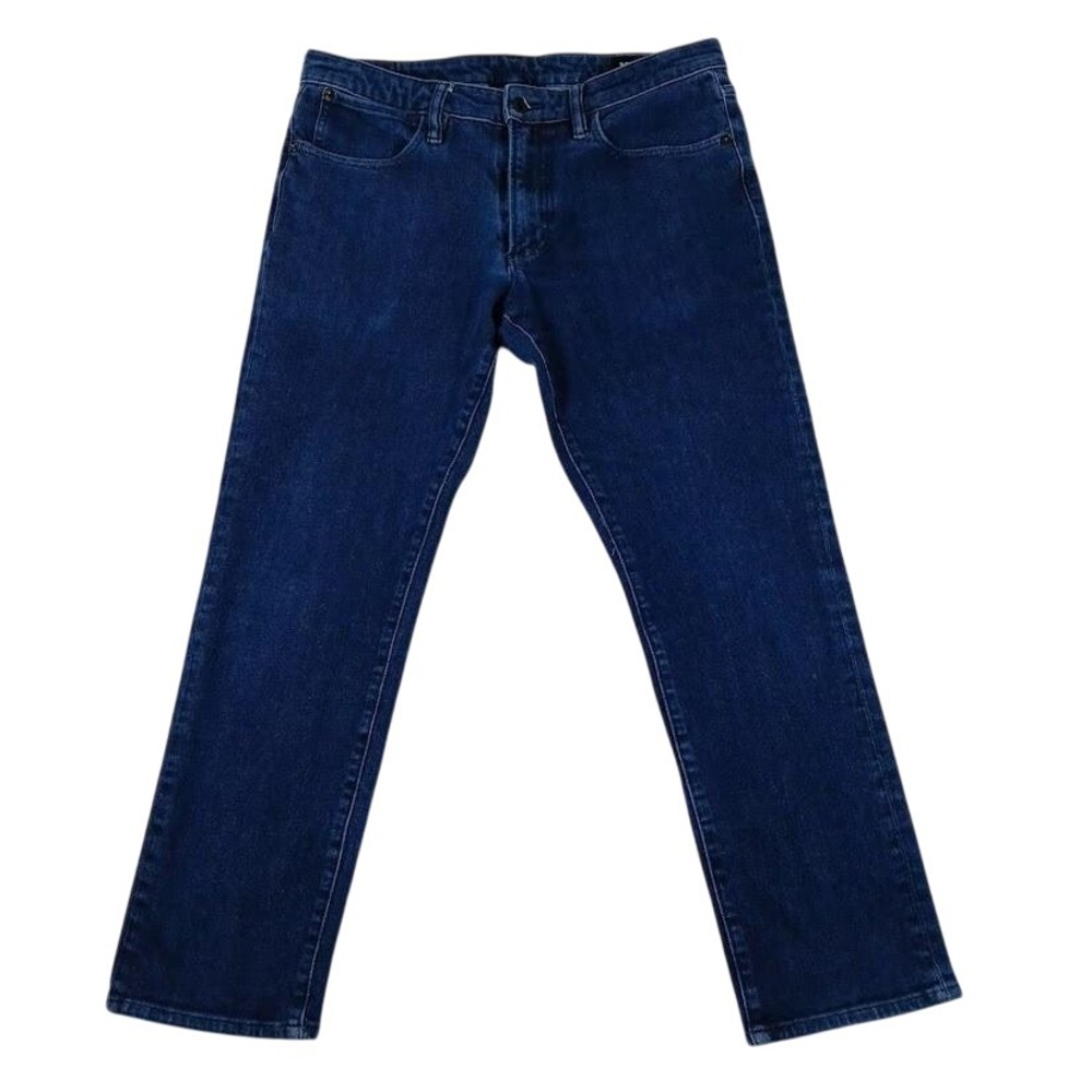 Bonobos Slim Straight Jeans - Deep Indigo 34x30, fit like 34x28